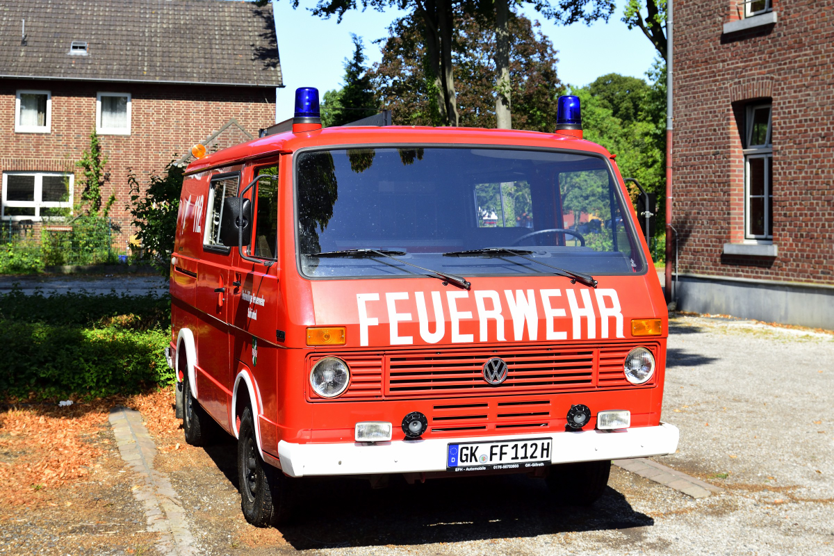 Feuerwehr, VW LT31. gesehen am 21.8.22 in Birgden