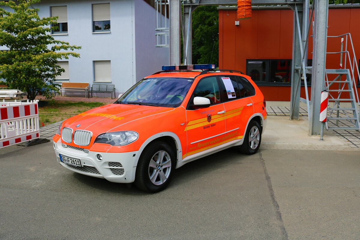 Feuerwehr Walldorf BMW X3 KdoW  am 26.05.22 beim Tag der offenen Tür