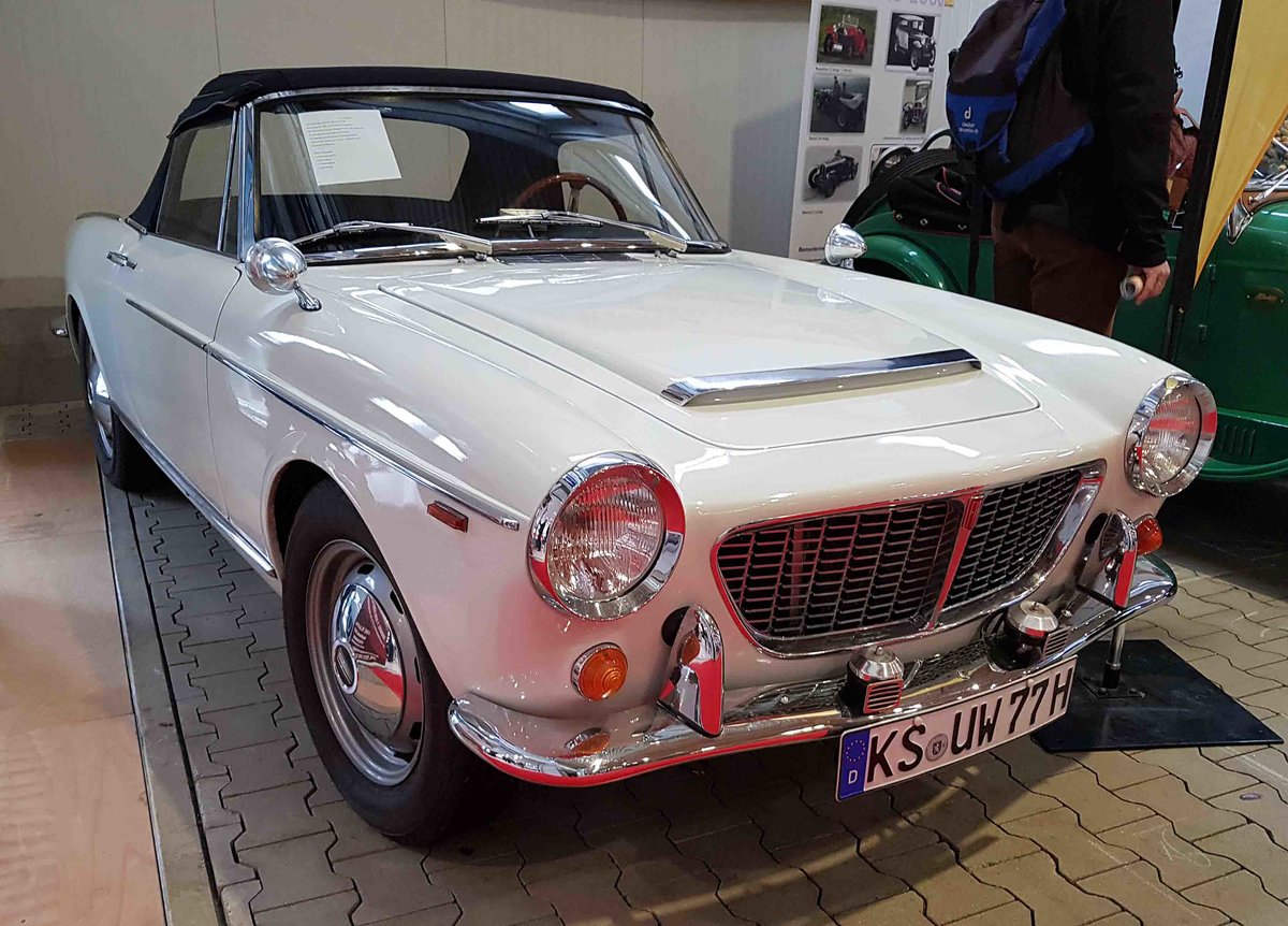 =Fiat 1500 Spider OSCA, Bj. 1960, gesehen bei der Technorama Kassel im März 2019