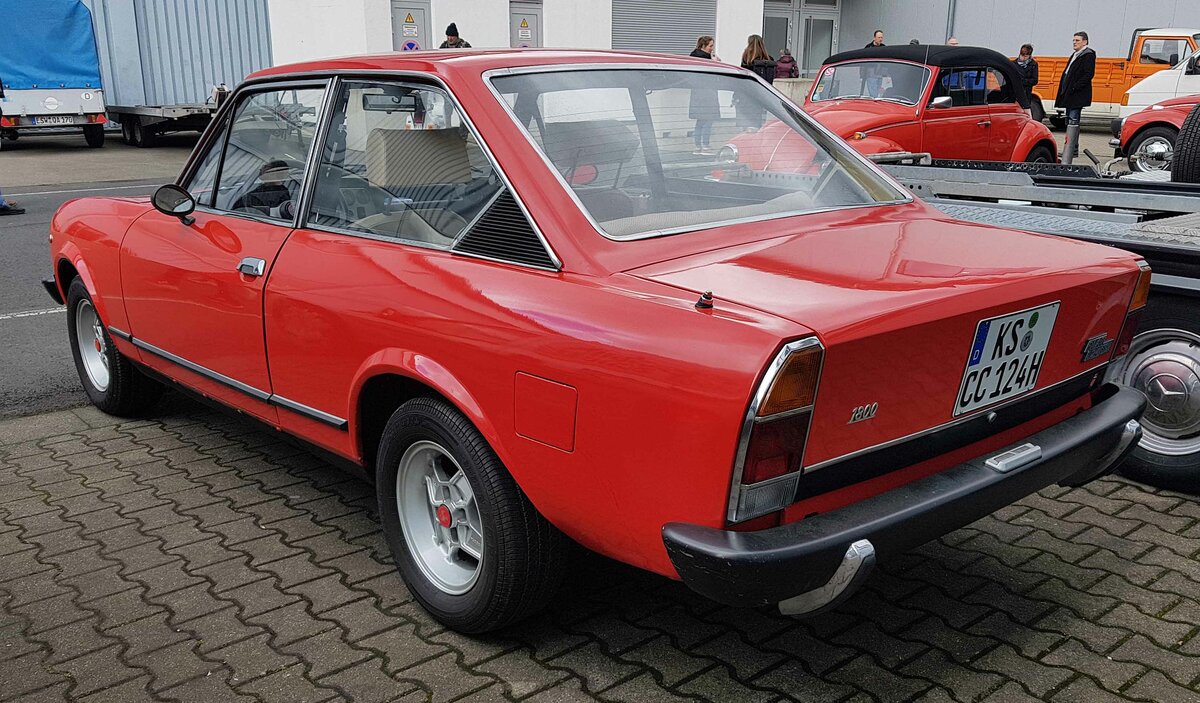 =Fiat 1800 steht auf dem Freigelände der Technorama 2023 in Kassel