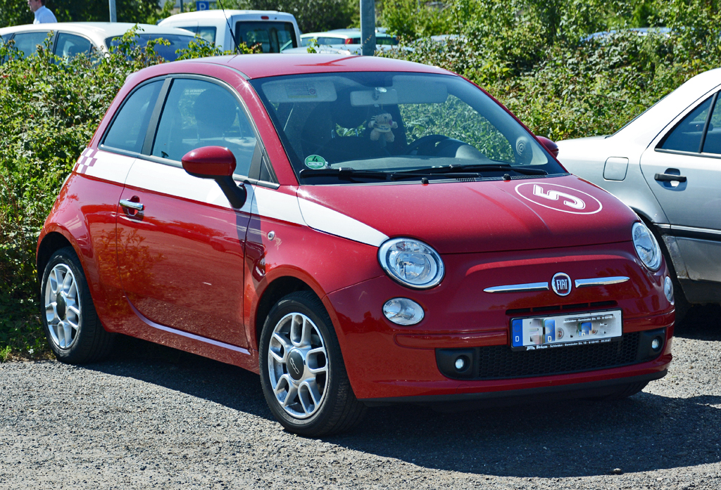 Fiat 500 in Euskirchen - 06.07.2015