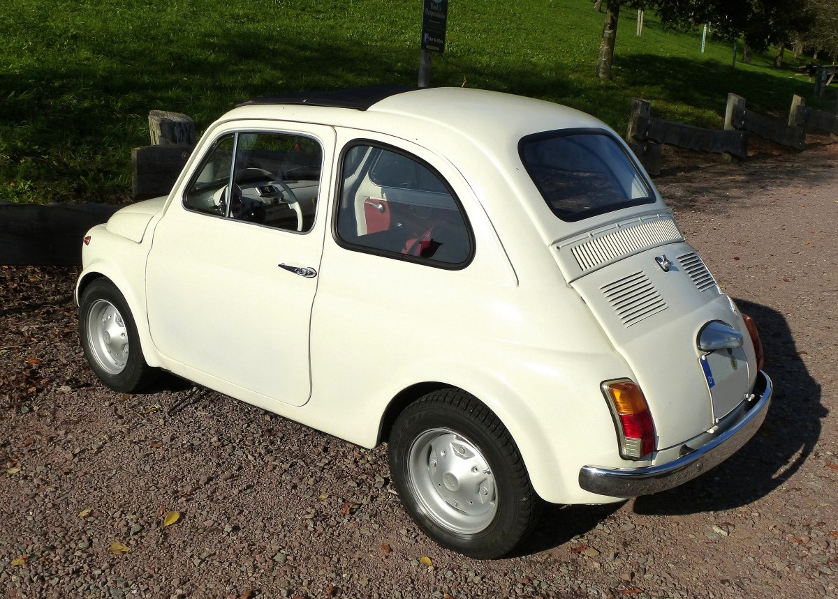 Fiat 500, italienischer Kleinstwagen, Okt.2014