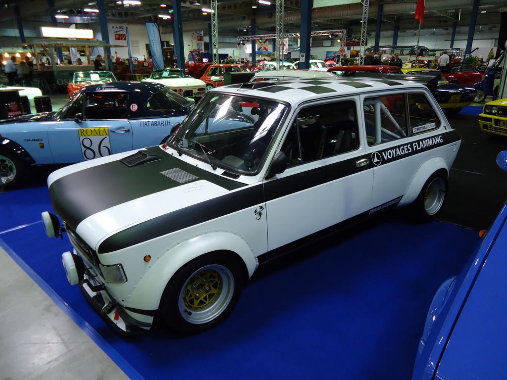 FIAT Abarth 128 beim Autojumble in Luxemburg, 08.03.2015