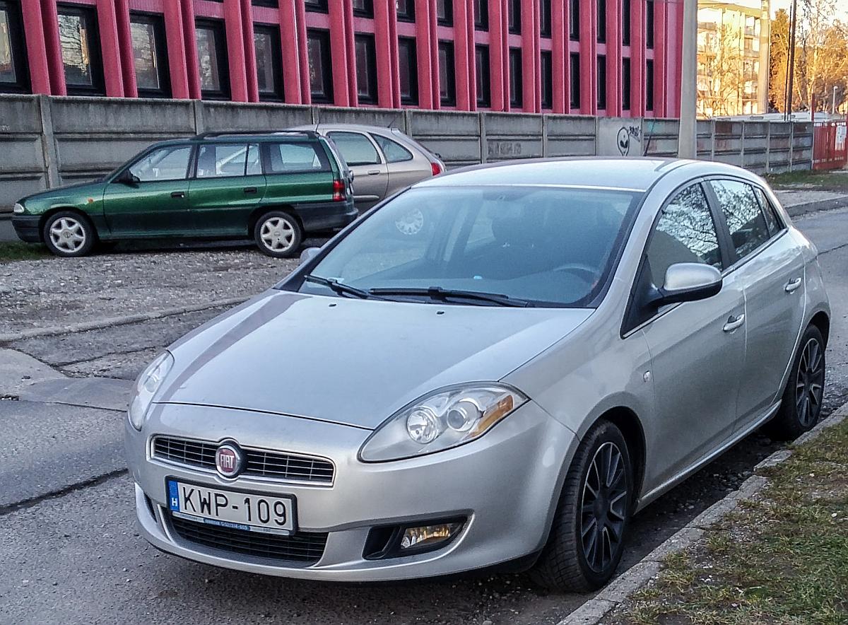 Fiat Bravo (2007-2014) Mk2, gesehen in Januar, 2020.
