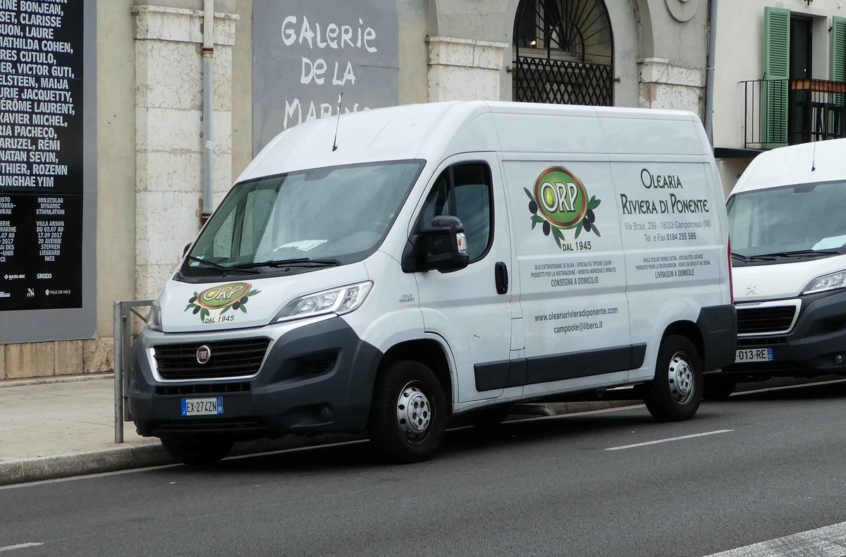 =Fiat Ducato von ORP steht im September 2017 in Nizza 