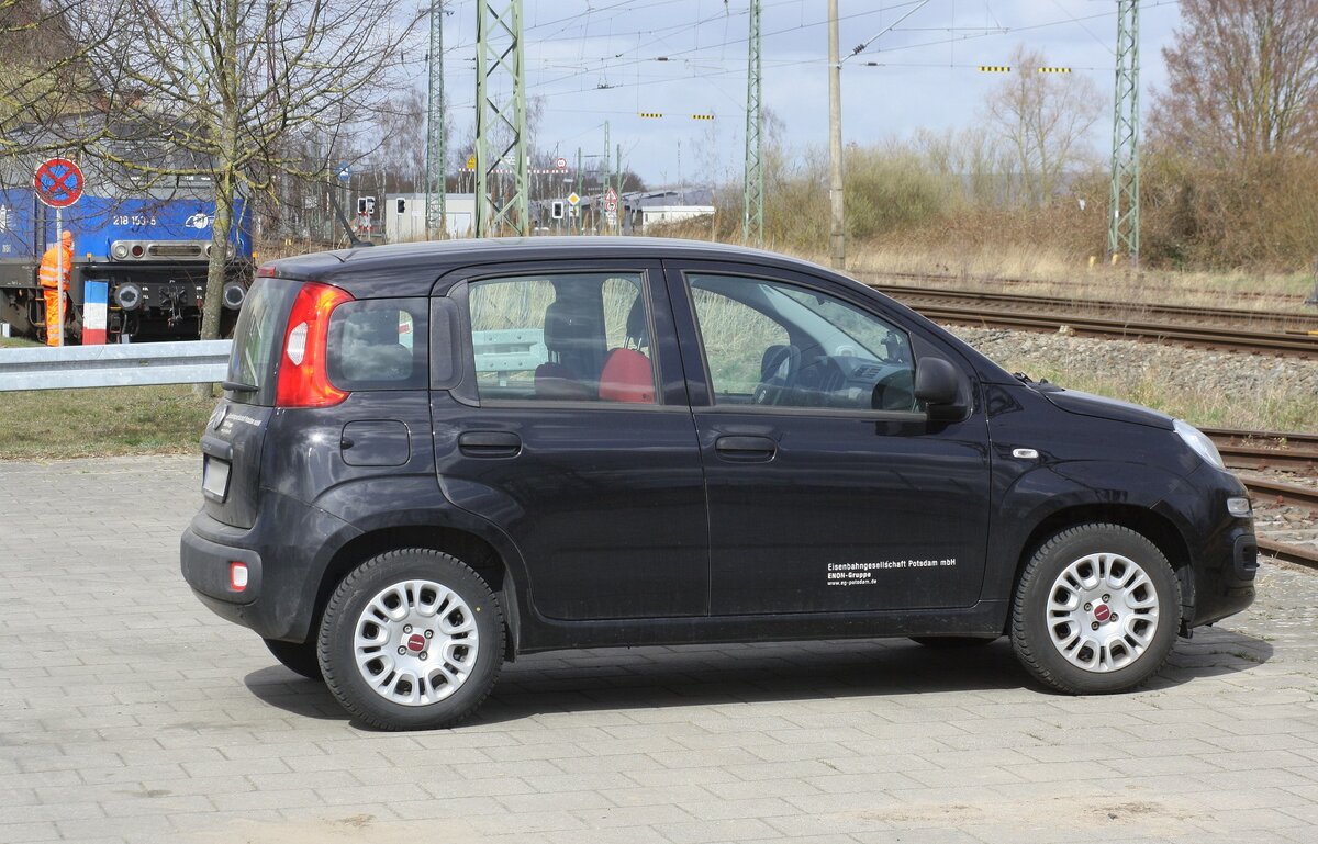 Fiat Panda | am Anschluss Binnenhafen Anklam / EGP | März 2022