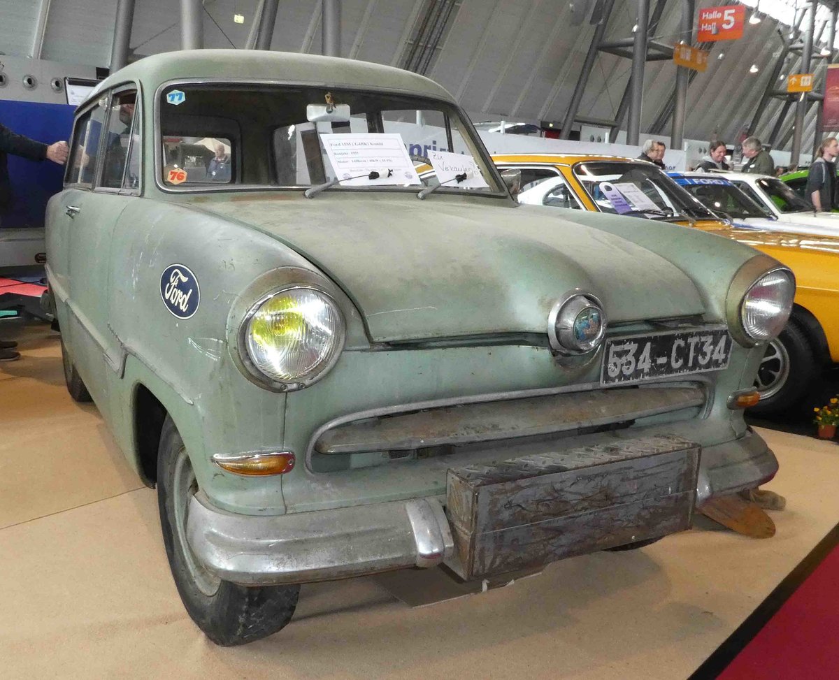 =Ford 15 M Kombi, Bj. 1955, steht zum Verkauf bei den Retro Classics in Stuttgart, 03-2019