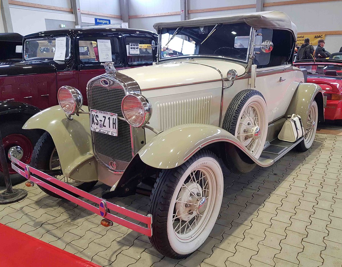 =Ford A, Bj. 1930, gesehen bei der Technorama Kassel im März 2019