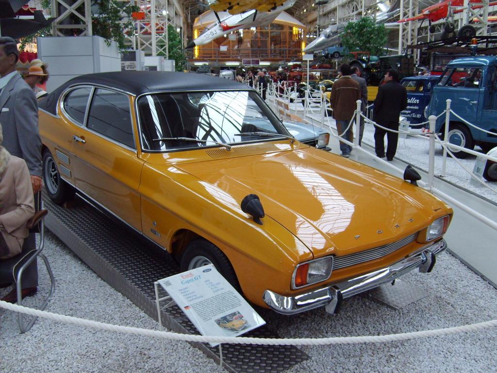 Ford Capri GT im Technikmuseum Speyer am 02.11.2007