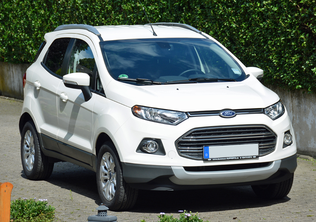 Ford Ecosport (kleiner SUV) bei Euskirchen - 06.08.2016