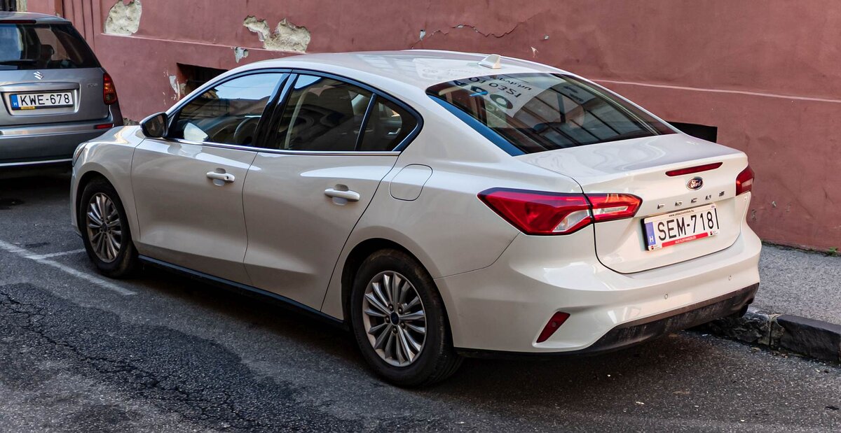 Ford Focus Mk4 Stufenheck. Foto: 12.2023.