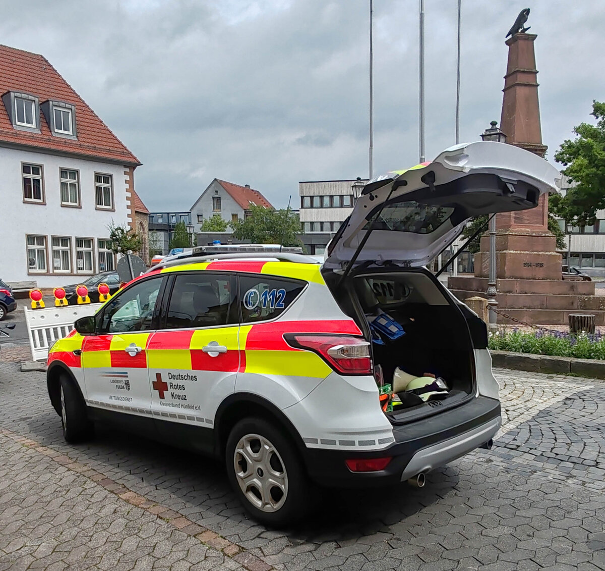 =Ford Kuga des DRK KV H�nfeld eingesetzt beim H�nfelder Tag des Blaulichts im Mai 2026