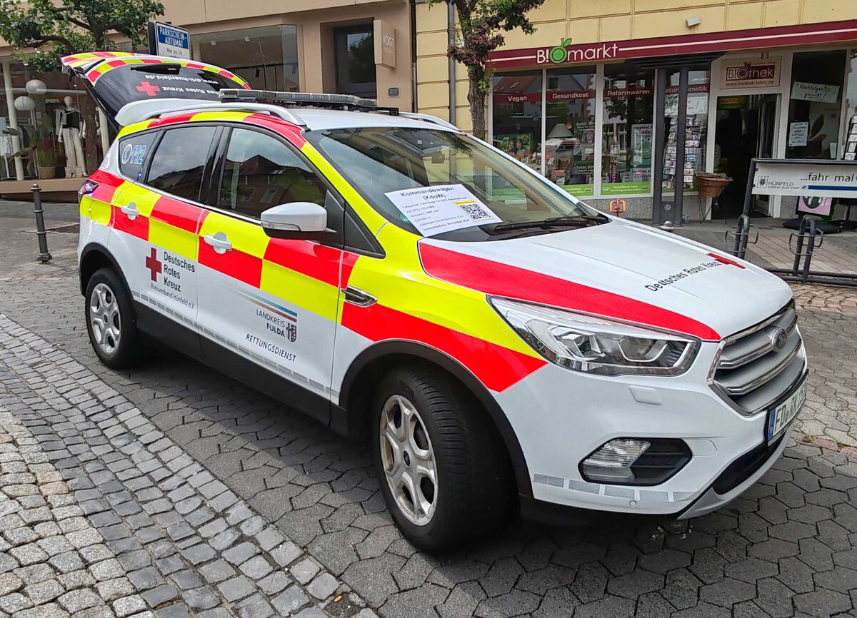 =Ford Kuga des DRK KV H�nfeld eingesetzt beim H�nfelder Tag des Blaulichts im Mai 2026