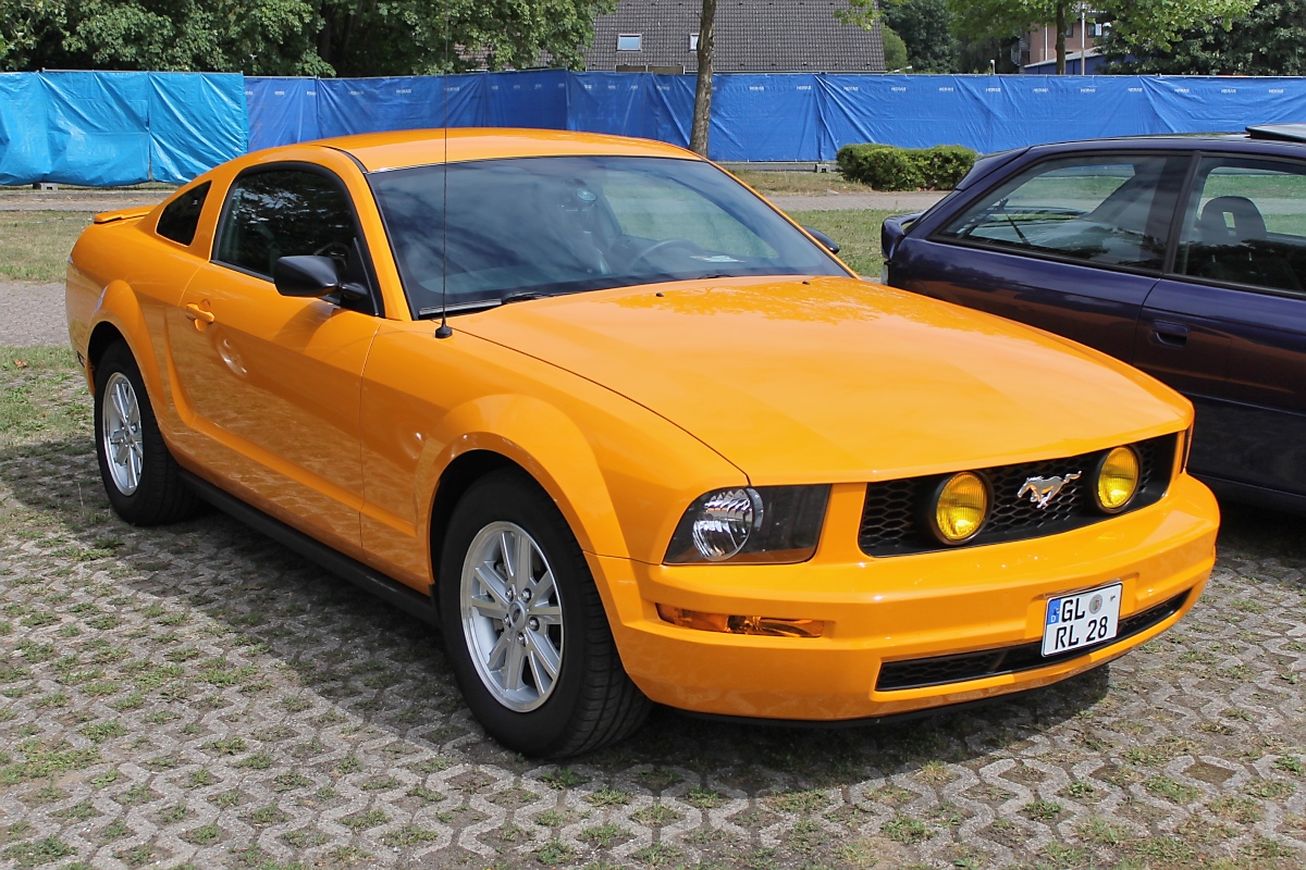 Ford Mustang bei den Grefrath Tuning Days, 11.8.2013