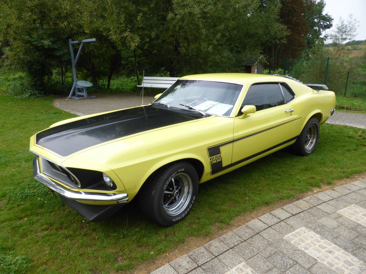 Ford Mustang Boss 302 bei den Luxembourg Classic Days 2017 in Mondorf