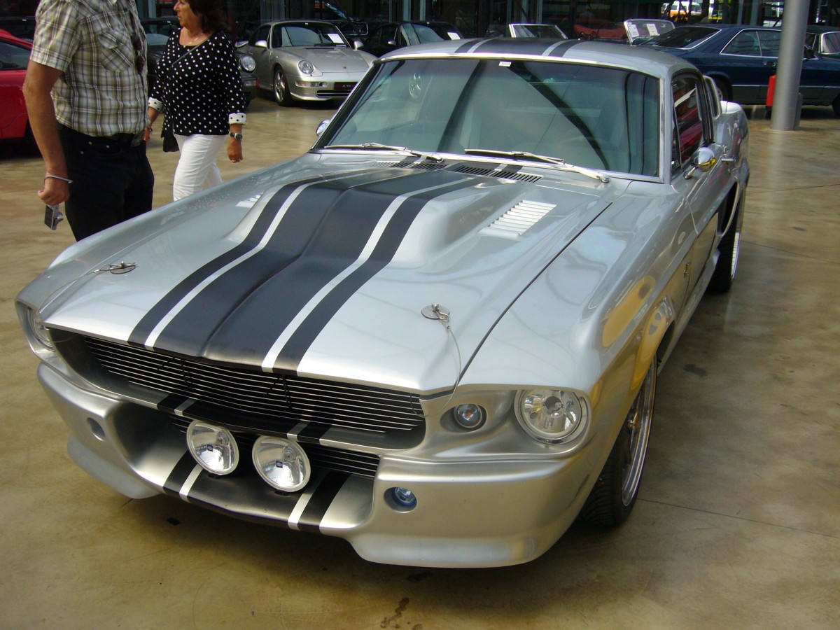 Ford Mustang GT 500 Shelby des Jahrganges 1968. Classic Remise Düsseldorf am 25.05.2014.