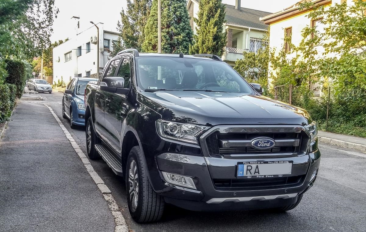 Ford Ranger (2018-er Modell) gesehen am 31.08.2018. Standort: Pécs (HU).