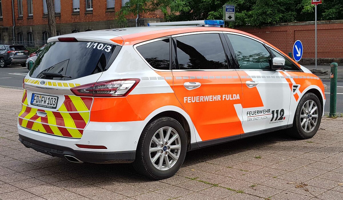 =Ford S-max der Feuerwehr Fulda, Juli 2021