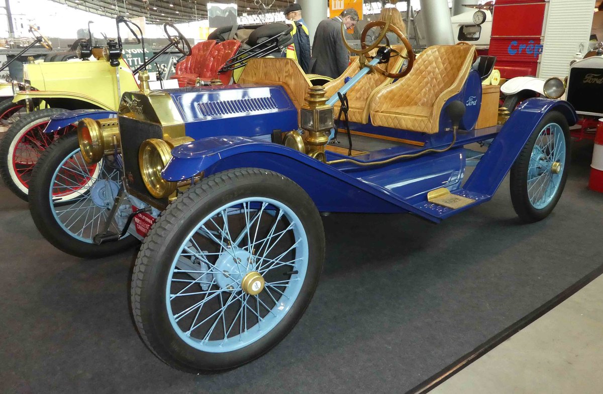 =Ford Speedster, Bj. 1914, 2884 ccm, 30 PS,  ausgestellt bei den Retro Classics in Stuttgart, 03-2019