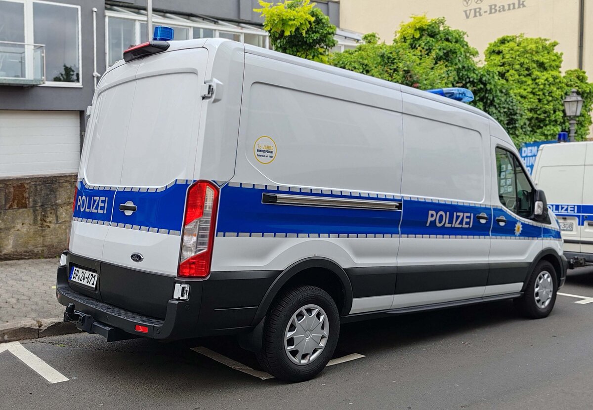 =Ford Transit der Bundespolizei eingesetzt beim Tag des Blaulichts in H�nfeld, 06-2026