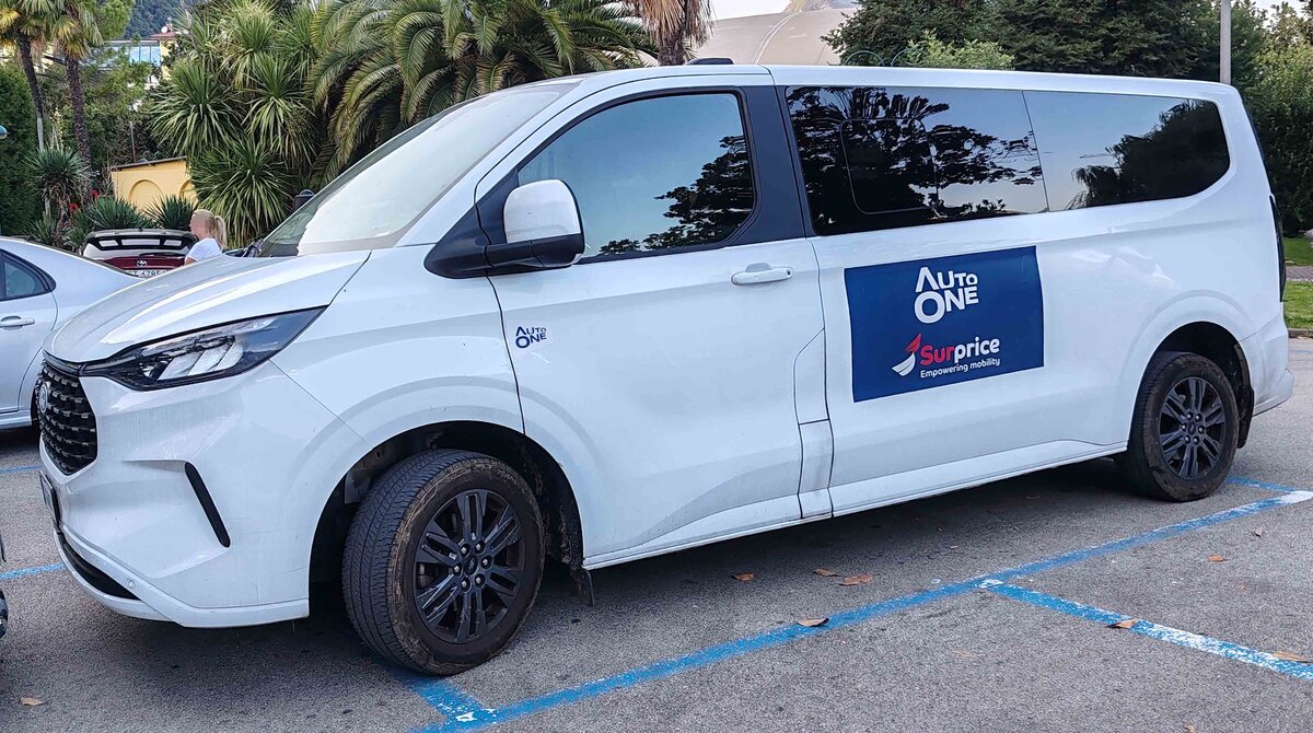 =Ford Transit Custom von AUTO ONE gesehen bei Füssen im September 2025