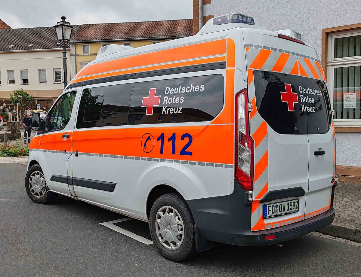 =Ford Transit des DRK eingesetzt beim H�nfelder Tag des Blaulichts im Mai 2026