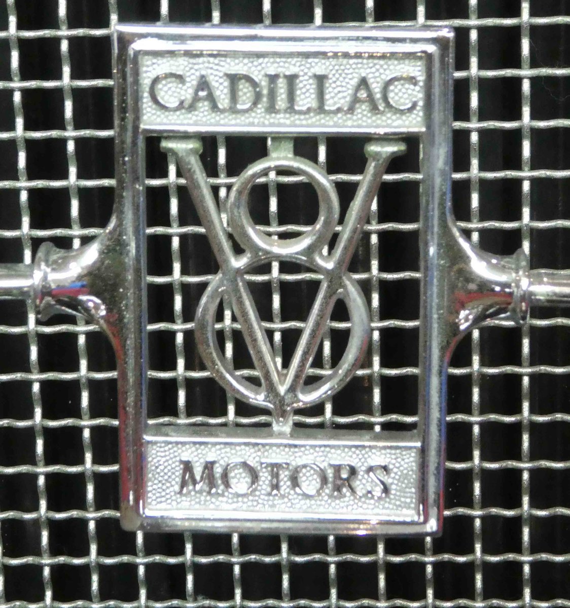 =Frontemblem des Cadillac 353 Fleetwood Roaster, Bj. 1930. 03-2019