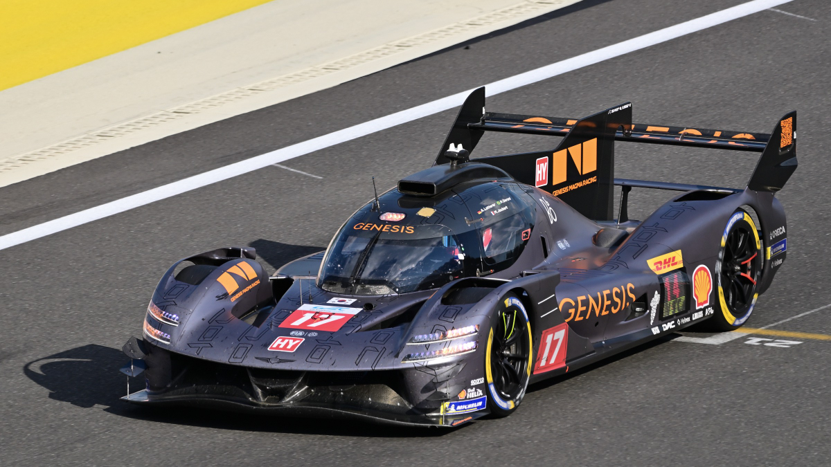 Genesis GMR-001-Hypercar HY (LMDh) Fahrer: Andr� LOTTERER (GER), Luis Felipe DERANI (BRA) & Mathys JAUBERT (FRA). Im 2. Rennen dieses Le Mans Prototypen schon auf den 6. Platz gefahren. FIA WEC 6h am 9.5.2026 in Spa Francorchamps