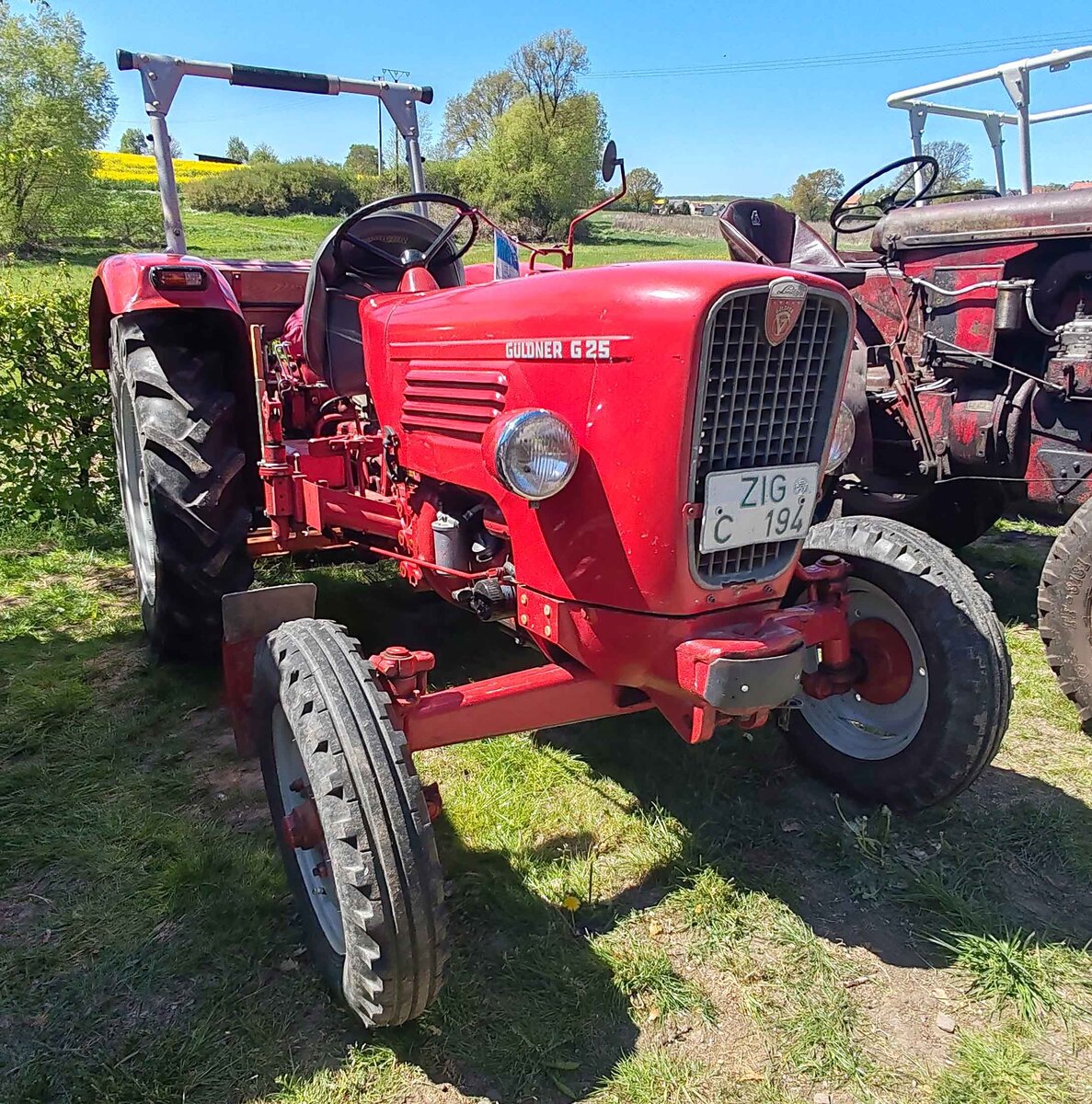 =G�ldner G 25, gesehen bei der Oldtimerschau in Wasenberg, 05-2025