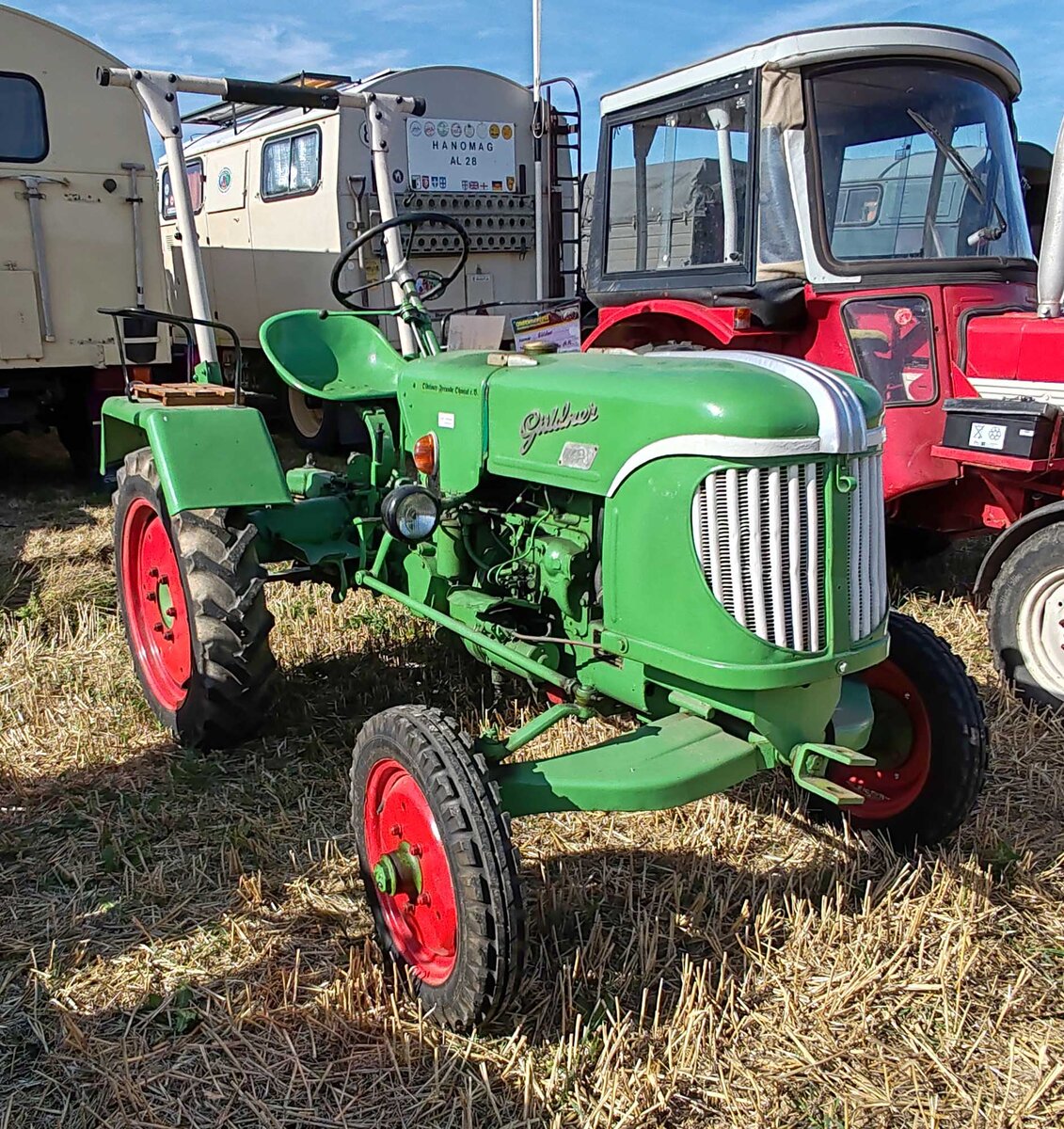 =Güldner, gesehen bei der Oldtimerausstellung der OLDTIMERFREUNDE OHMTAL in Dannenrod, 09-2025