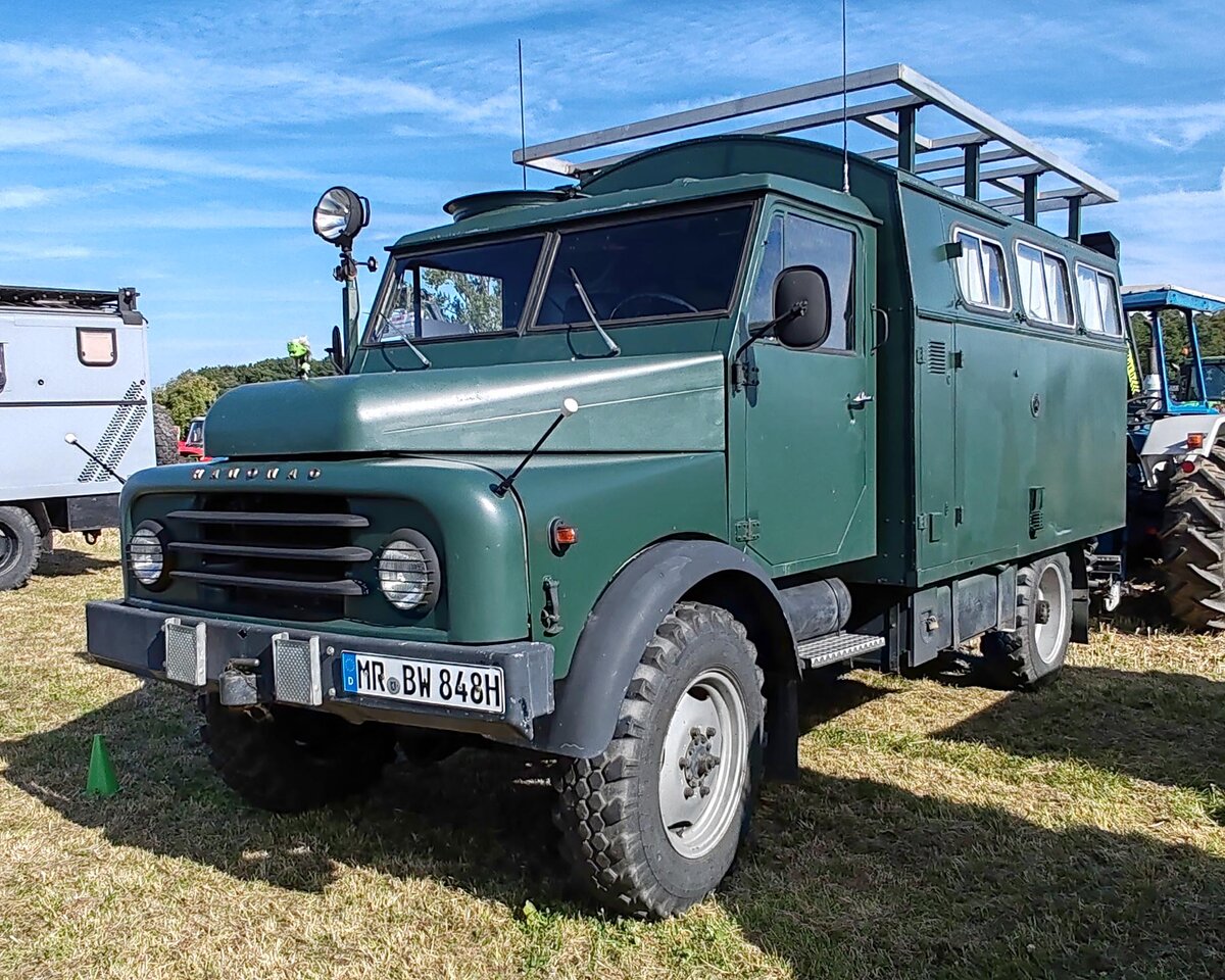 =Hanomag AL 28, ausgestellt bei der Oldtimerausstellung der OLDTIMERFREUNDE OHMTAL in Dannenrod, 09-2025
