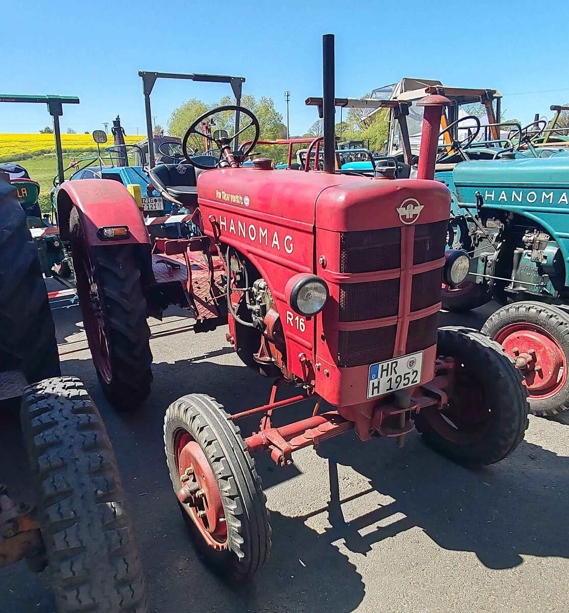 =Hanomag R 16, gesehen bei der Oldtimerschau in Wasenberg, 05-2025