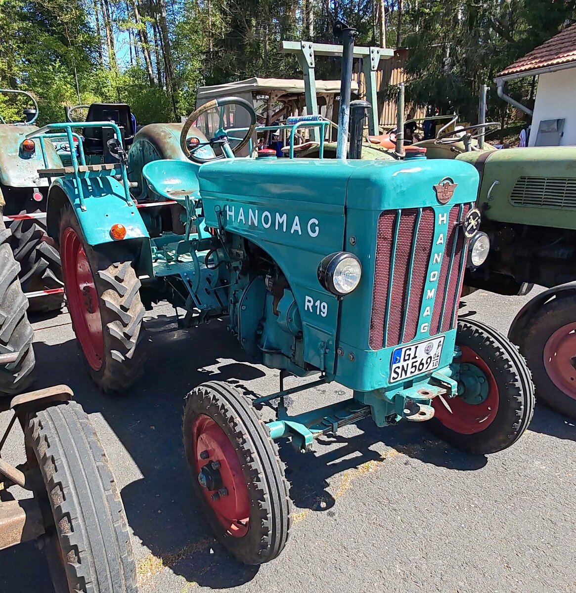 =Hanomag R 19, ausgestellt bei der Oldtimerschau in Wasenberg, 05-2025