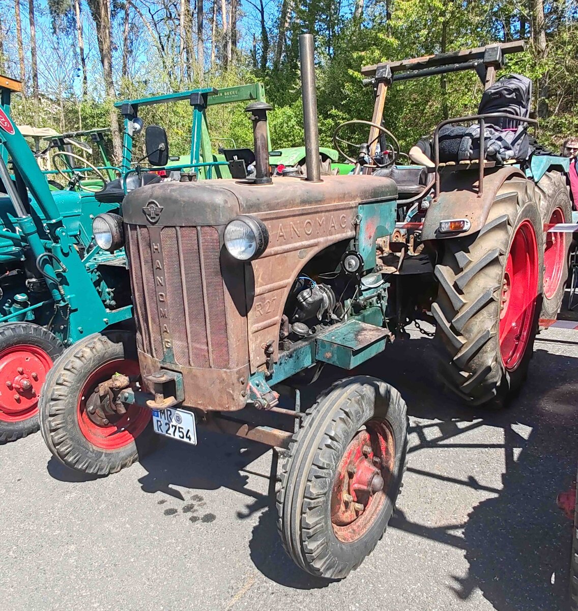=Hanomag R 27, gesehen bei der Oldtimerschau in Wasenberg im Mai 2026