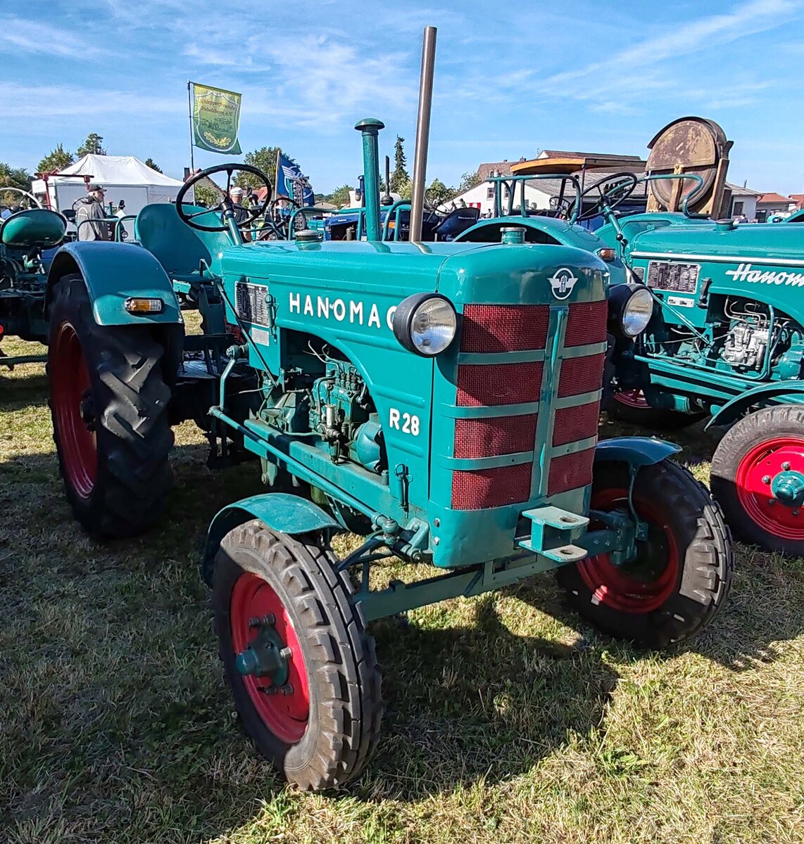 =Hanomag R 28, ausgestellt bei der Oldtimerausstellung der OLDTIMERFREUNDE OHMTAL in Dannenrod, 09-2025