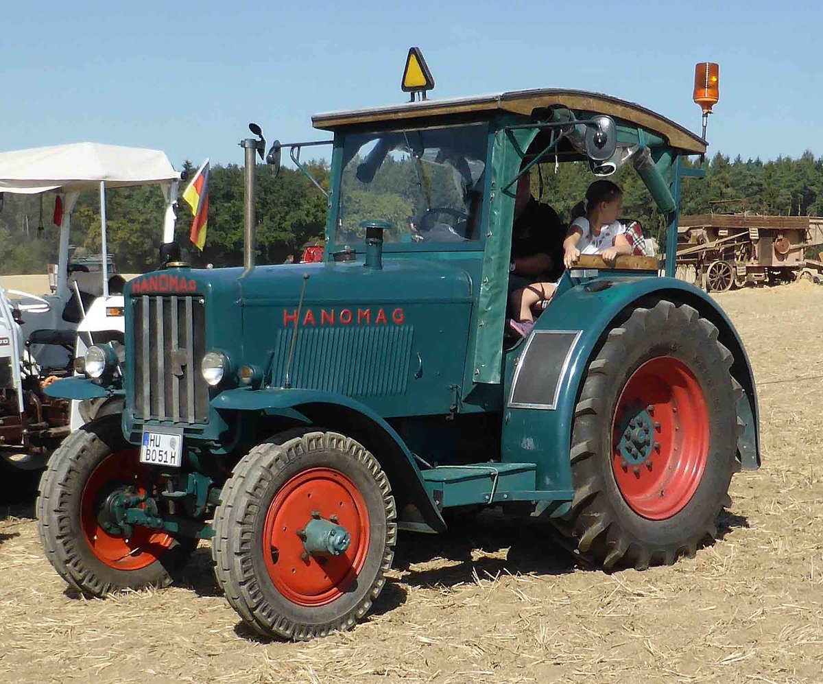 =Hanomag R 40, ausgestellt am Baiersröder Hof im August 2018