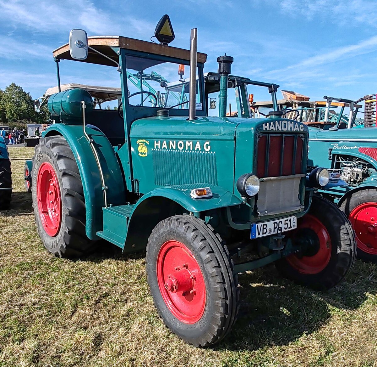 =Hanomag R 40, ausgestellt bei der Oldtimerausstellung der OLDTIMERFREUNDE OHMTAL in Dannenrod, 09-2025