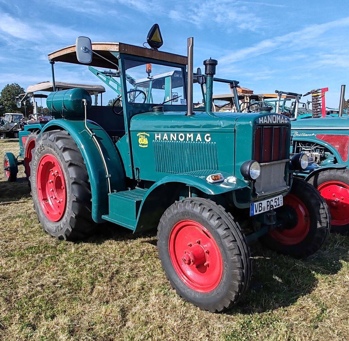 =Hanomag R 40, gesehen bei der Oldtimerausstellung der OLDTIMERFREUNDE OHMTAL in Dannenrod, 09-2025