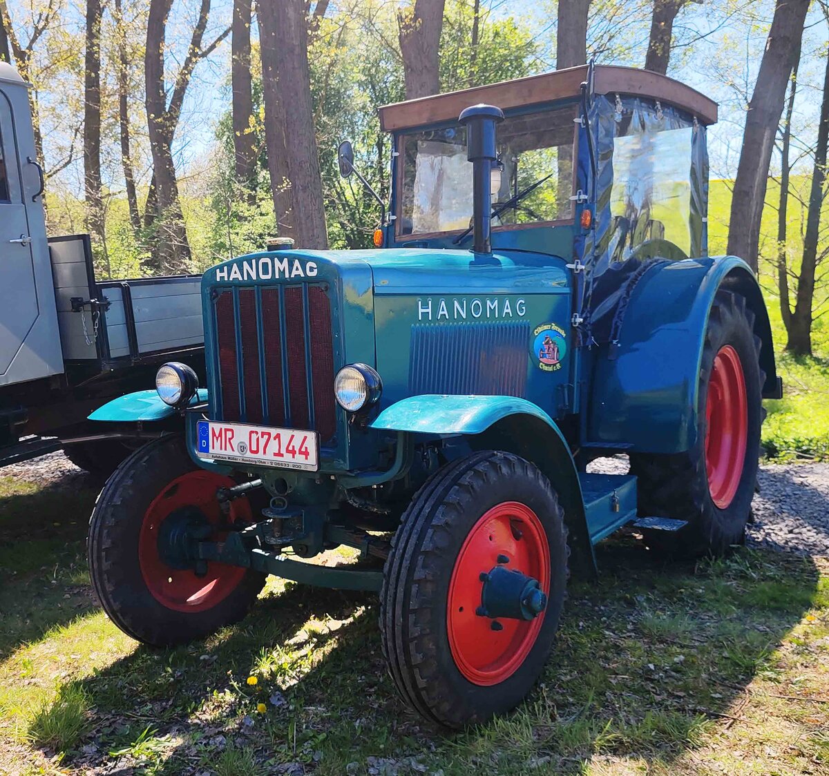 =Hanomag R 50, ausgestellt bei der Oldtimerschau in Wasenberg, 05-2025