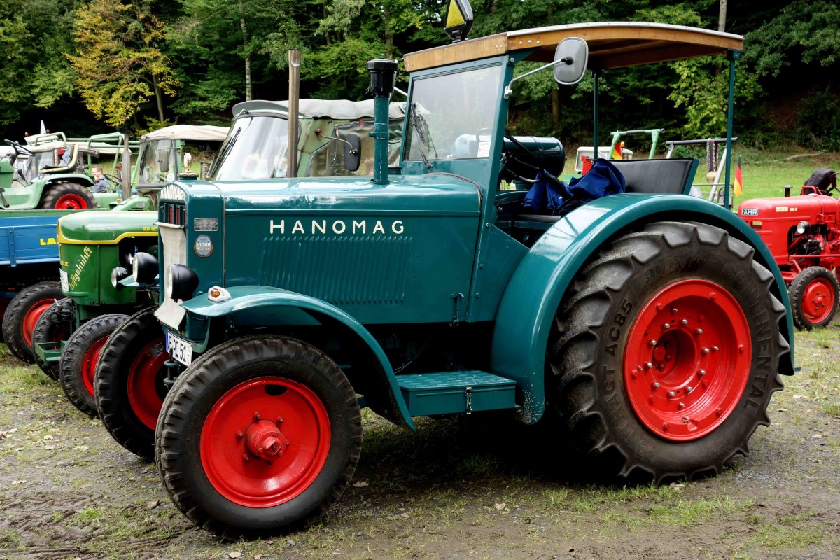 Hanomag R40, gesehen beim 3. Fendt-GT-Treffen in Grebenau-Bieben, September 2014