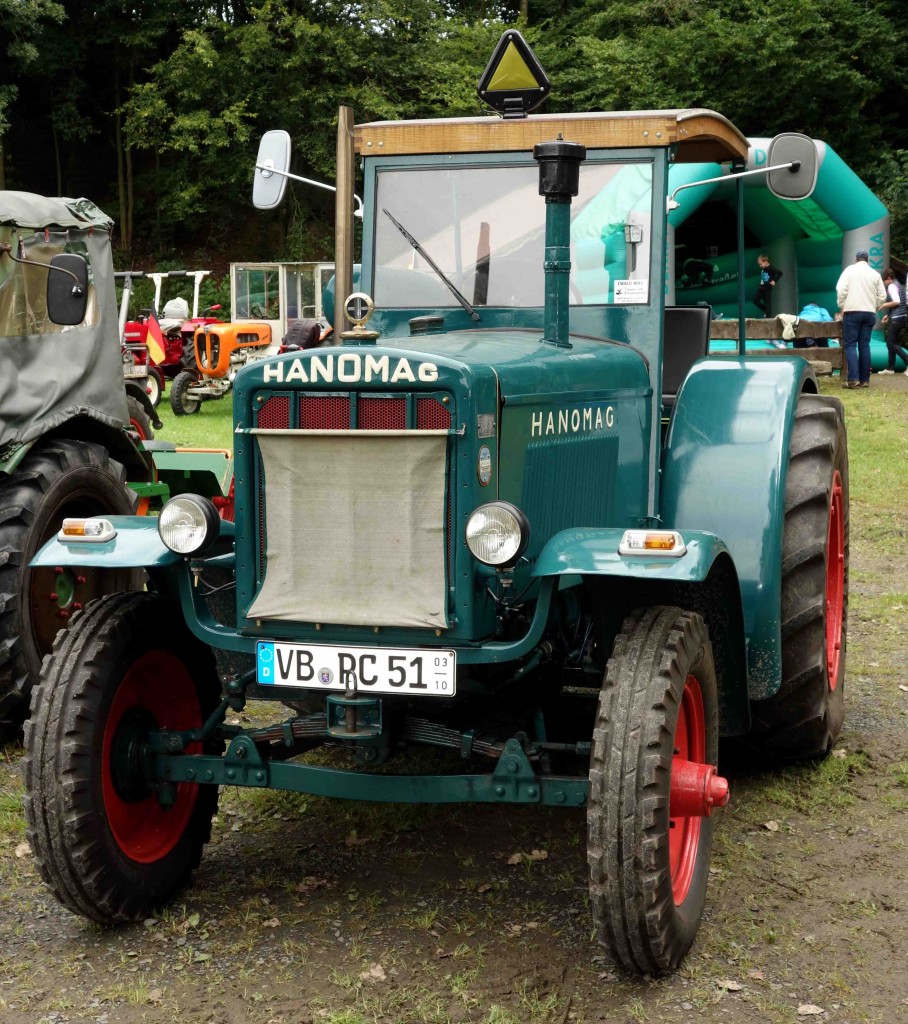 Hanomag R40, gesehen beim 3. Fendt-GT-Treffen in Grebenau-Bieben, September 2014
