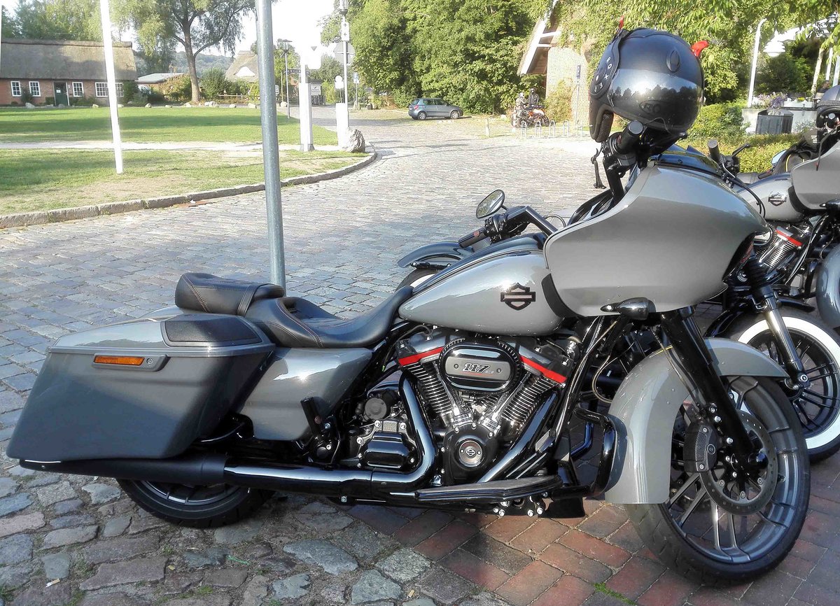 =Harley Davidson 117 CI steht im September 2018 in Ratzeburg