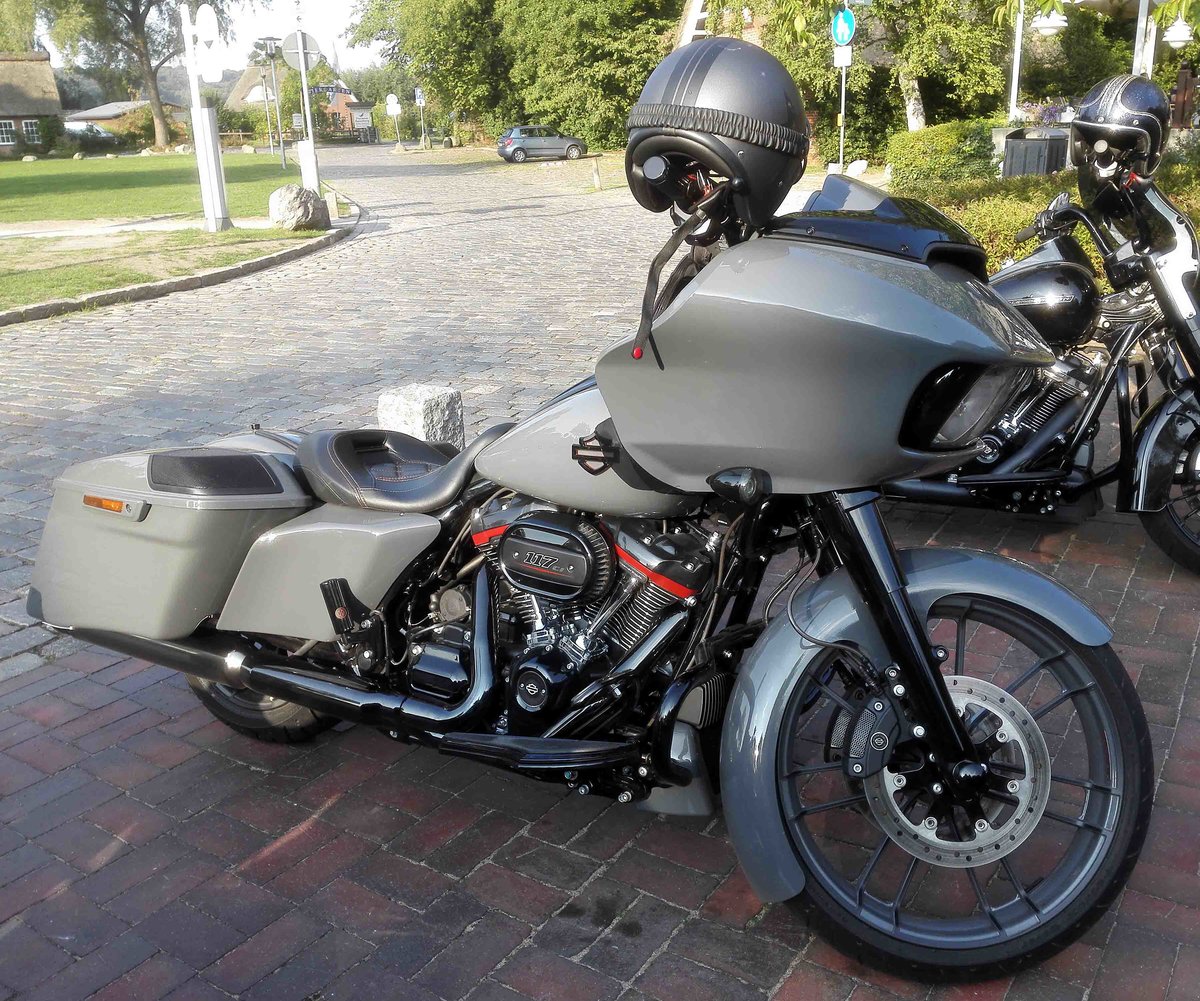 =Harley Davidson 117 CI steht im September 2018 in Ratzeburg