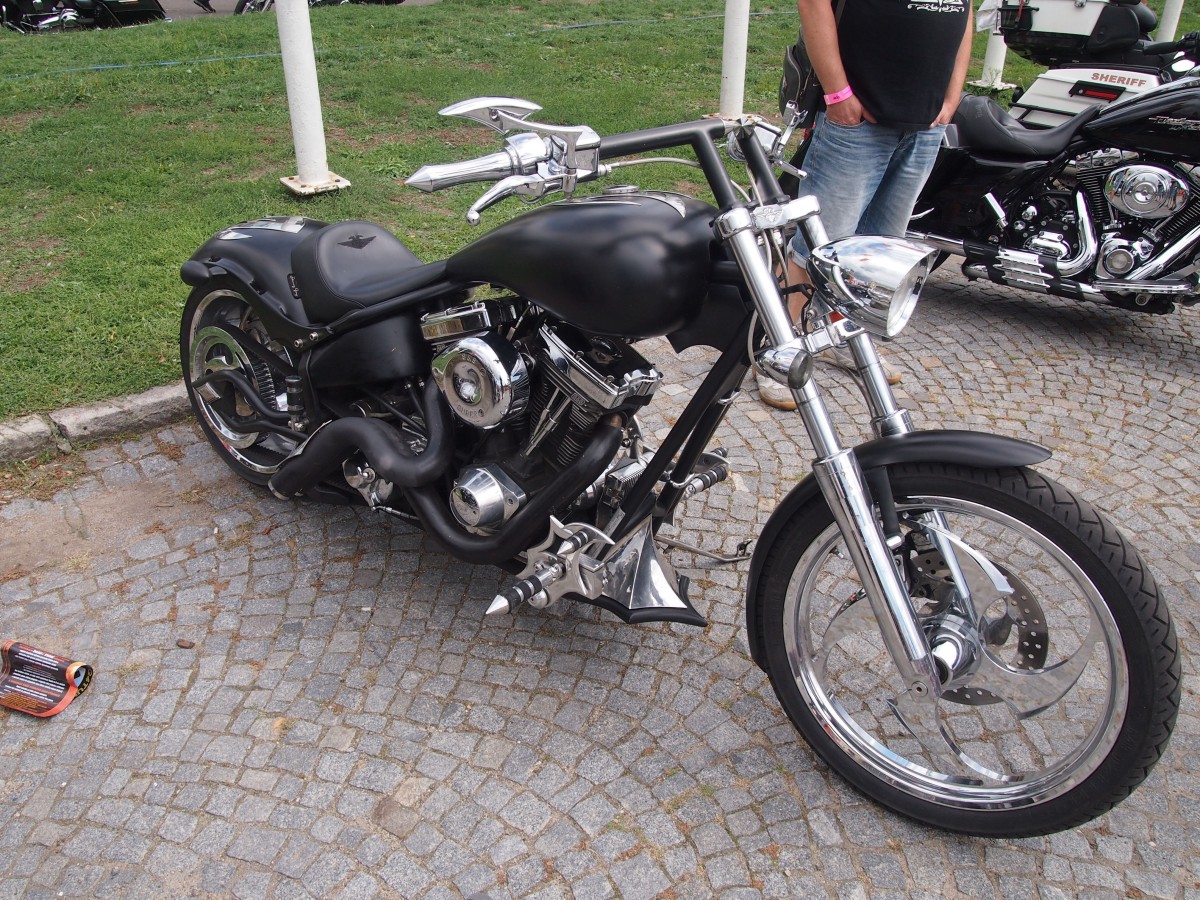 Harley Davidson Custom am Prague Harley days am 5.9.2015