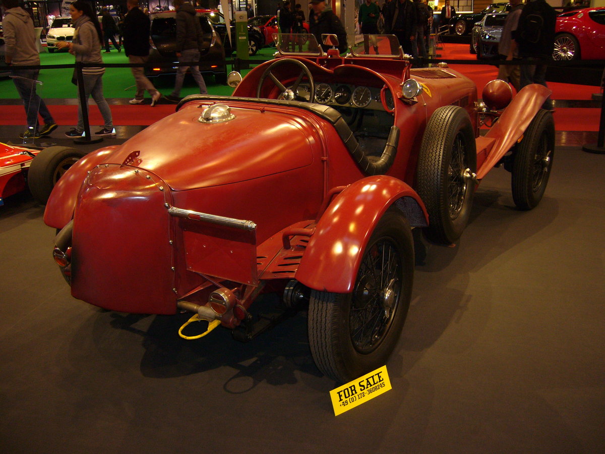 Heckansicht eines Alfa Romeo 8C 2300. 1931 - 1938. Essen Motor Show am 30.11.2016.