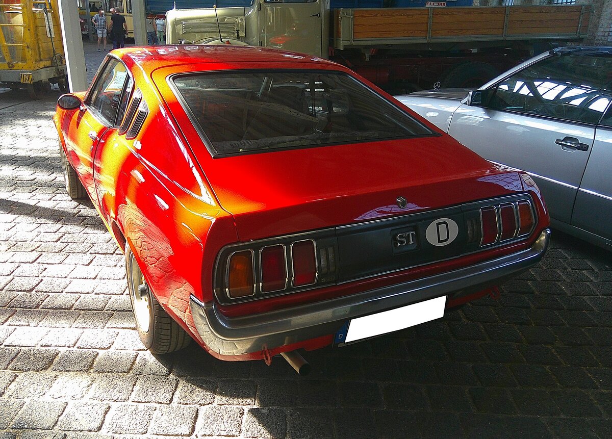 Heckansicht eines Toyota Celica TA23 Liftback ST. 18. Oldtimerfestival an der  Alten Dreherei  in M�lheim an der Ruhr am 20.06.2026.