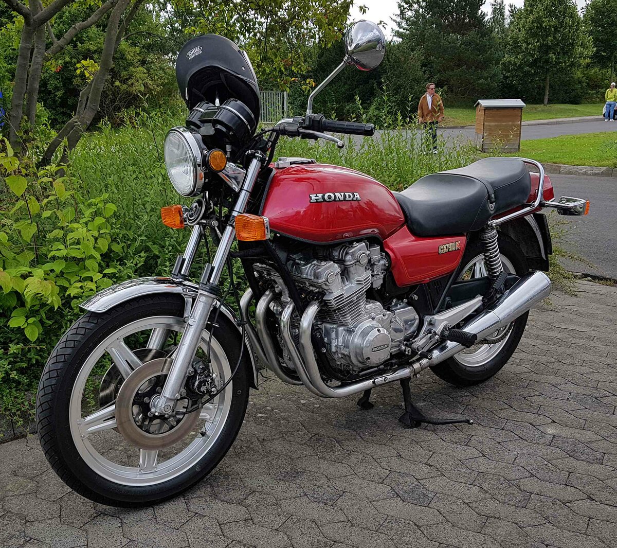 =Honda CB 750 K steht im August 2021 in Fulda