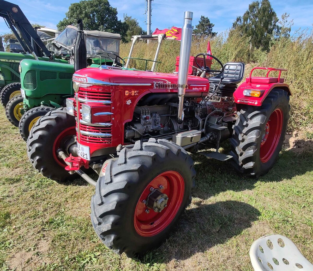 =H�rlimann D 95, ausgestellt bei der Oldtimerveranstaltung der OLDTIMERFREUNDE OHMTAL in Dannenrod, 09-2025