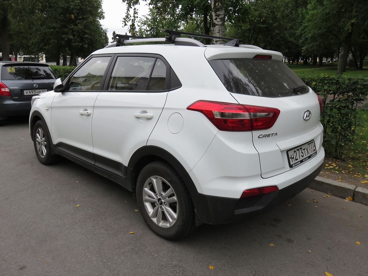 Hyundai Creta, ein SUV auf i20-Basis, in Peterhof, 3.9.17