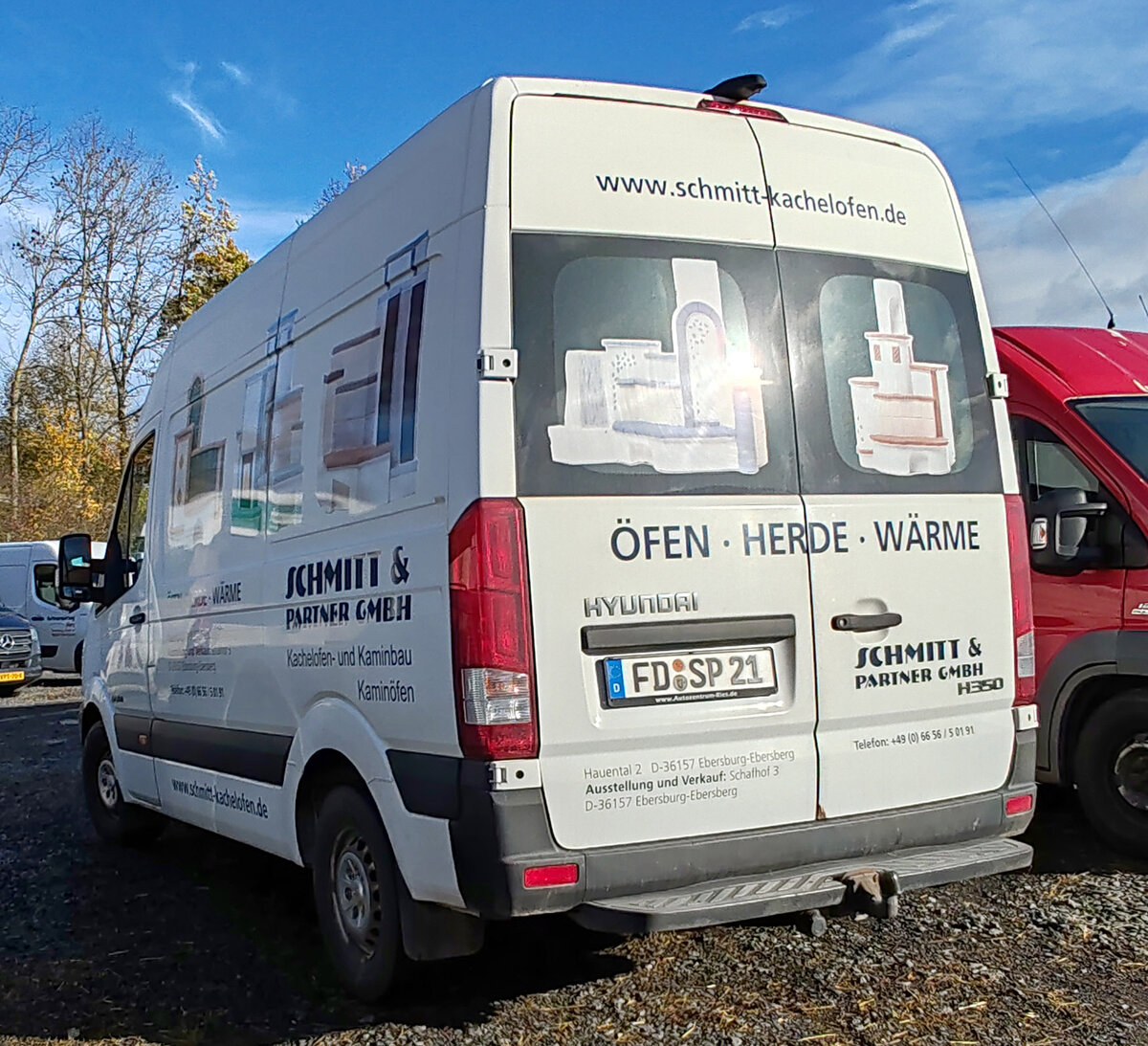 =Hyundai H 350, gesehen bei der Bulldogmesse in Alsfeld, 10-2025